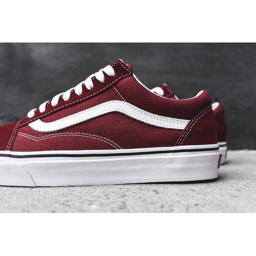 vans granates hombre